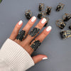 Black tourmaline ring