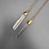 Large lemurian point pendant