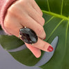 Smoky quartz marquise ring