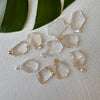 Freeform faceted crystal pendant