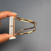Selenite cuff bracelet
