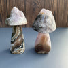 Small druzy amethyst mushroom