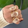 Small crystal ring