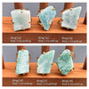 Freeform larimar slice ring