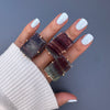 Fluorite Baguette Ring