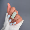 Aquamarine point ring