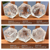 Crystal hexagon ring