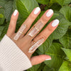 Long lemurian point ring