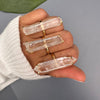 Long lemurian point ring