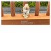 Large raw green amethyst gem ring
