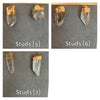 Mini lemurian point studs