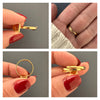Small carnelian ring