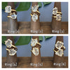 Duo crystal ring
