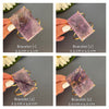 Amethyst rectangle cuff bracelet