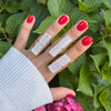 Selenite ring