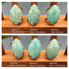Amazonite marquise cabochon ring