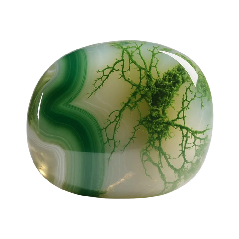 Agate, Moss