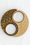 Mémoire Brodée tea light candle holder
