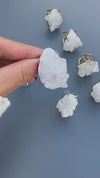 Crystal cluster ring