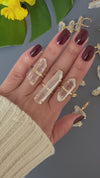 Small lemurian point ring